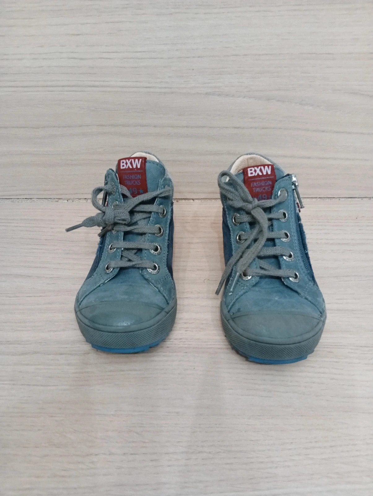 Chaussures à lacet garcon - Taille 27 - bopy - couleur marine/grise – bopy – taille 27 2