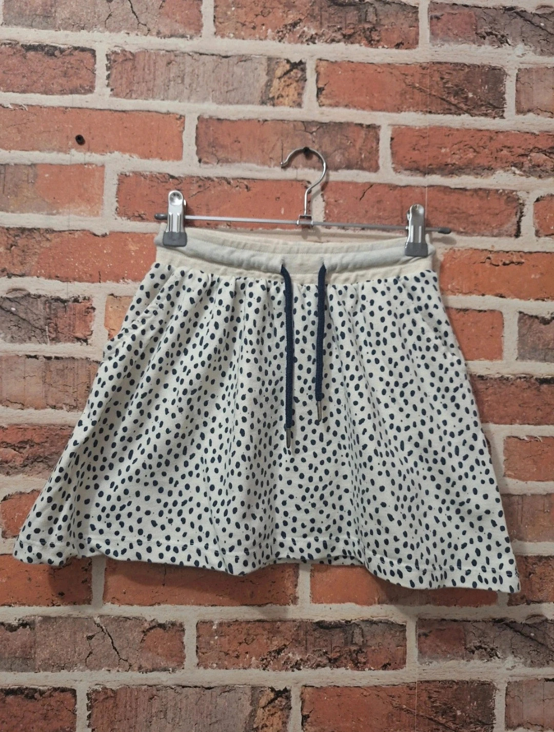 Jupe fille - taille 13 ans - zeeman - couleur creme et marine