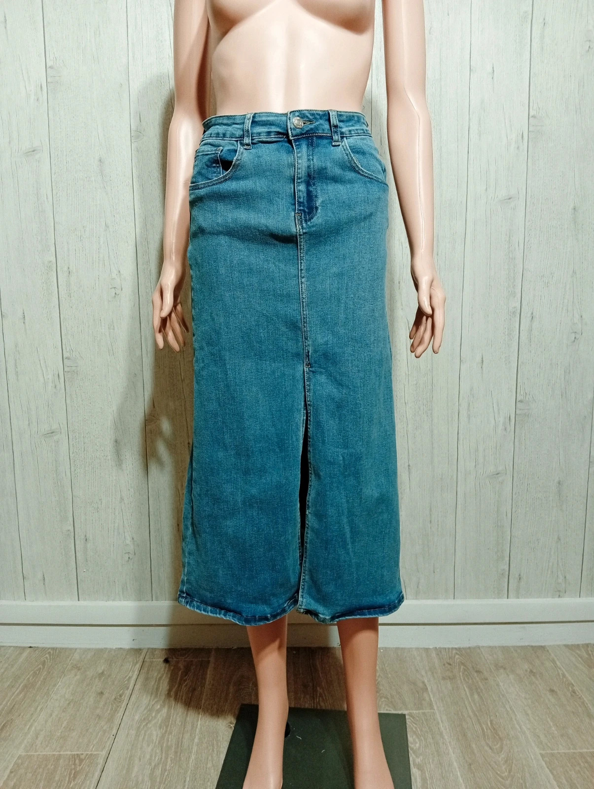 Jupe longue femme - Taille S/36-estee brown - couleur bleu – Estee Brown – taille S / 36 / 8