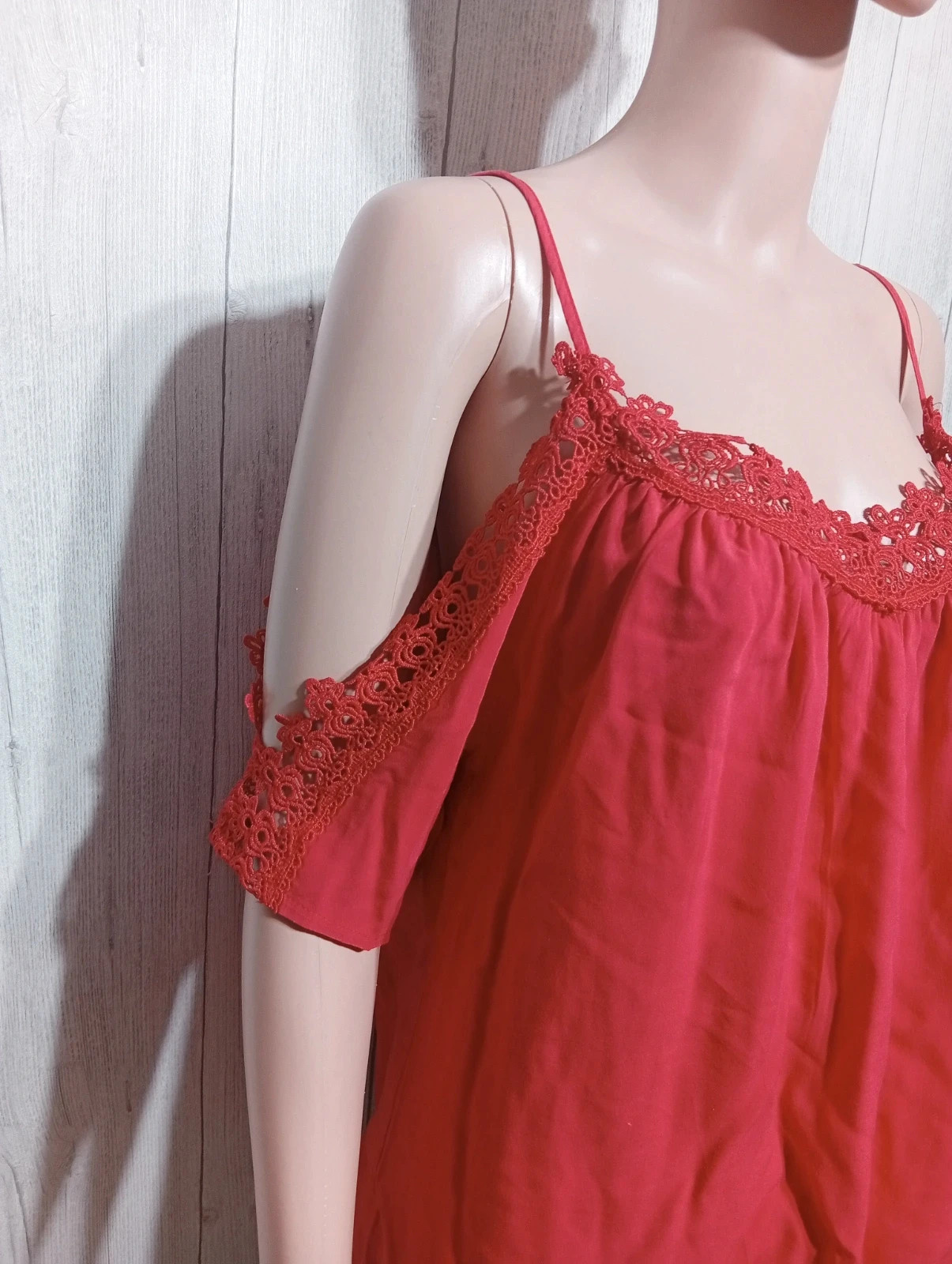 Blouse femme - Taille M/L - orcelly - couleur rouge – Orcelly – taille M / 38 / 10 4