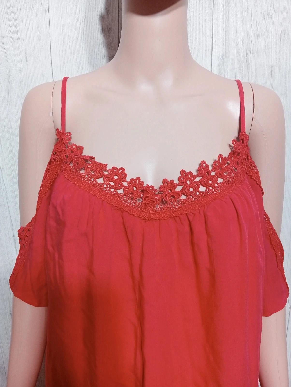 Blouse femme - Taille M/L - orcelly - couleur rouge – Orcelly – taille M / 38 / 10 2