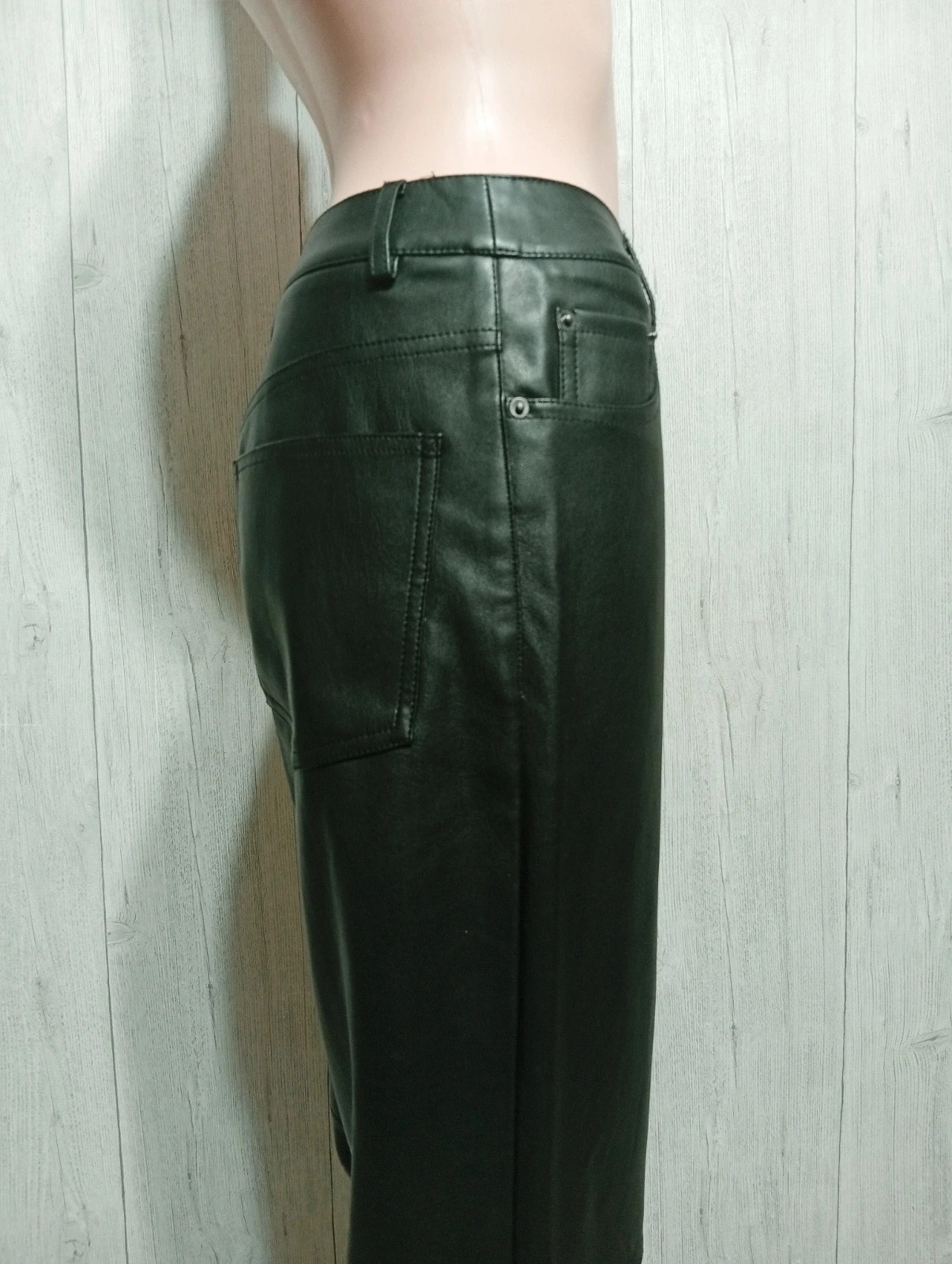 Pantalon en cuir femme - tailleS/36- pimkie - couleur noir – Pimkie – taille S / 36 / 8 5