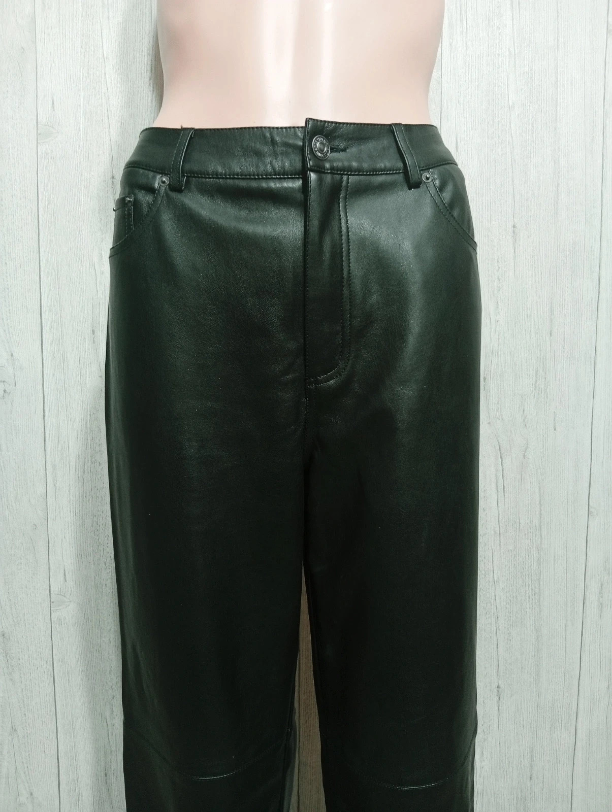 Pantalon en cuir femme - tailleS/36- pimkie - couleur noir – Pimkie – taille S / 36 / 8 3