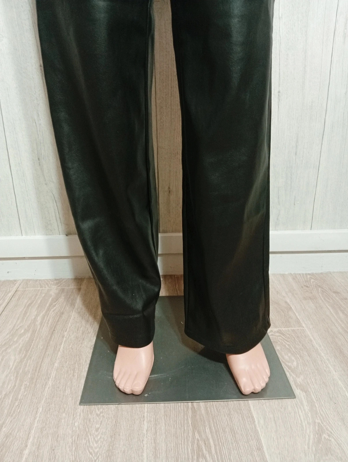 Pantalon en cuir femme - tailleS/36- pimkie - couleur noir – Pimkie – taille S / 36 / 8 2
