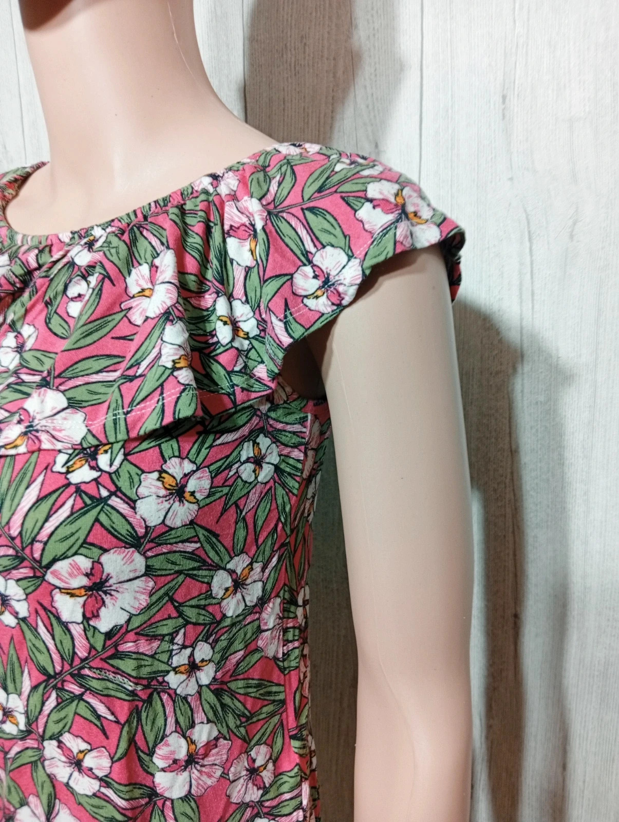 Blouse femme - Taille S/36-kiabi- fushia et vert – Kiabi – taille S / 36 / 8 5