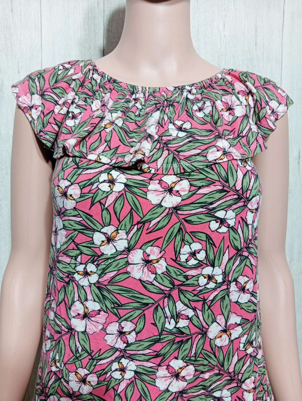 Blouse femme - Taille S/36-kiabi- fushia et vert – Kiabi – taille S / 36 / 8 2