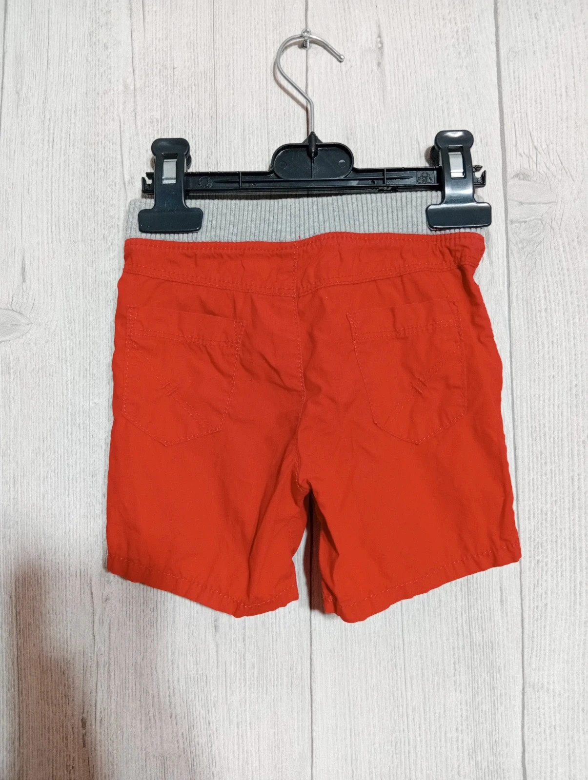 Short garcon- Taille 12 mois (74 cm) - inextenso- couleur rouge et gris – In Extenso – taille 9-12 mois / 74 cm 4