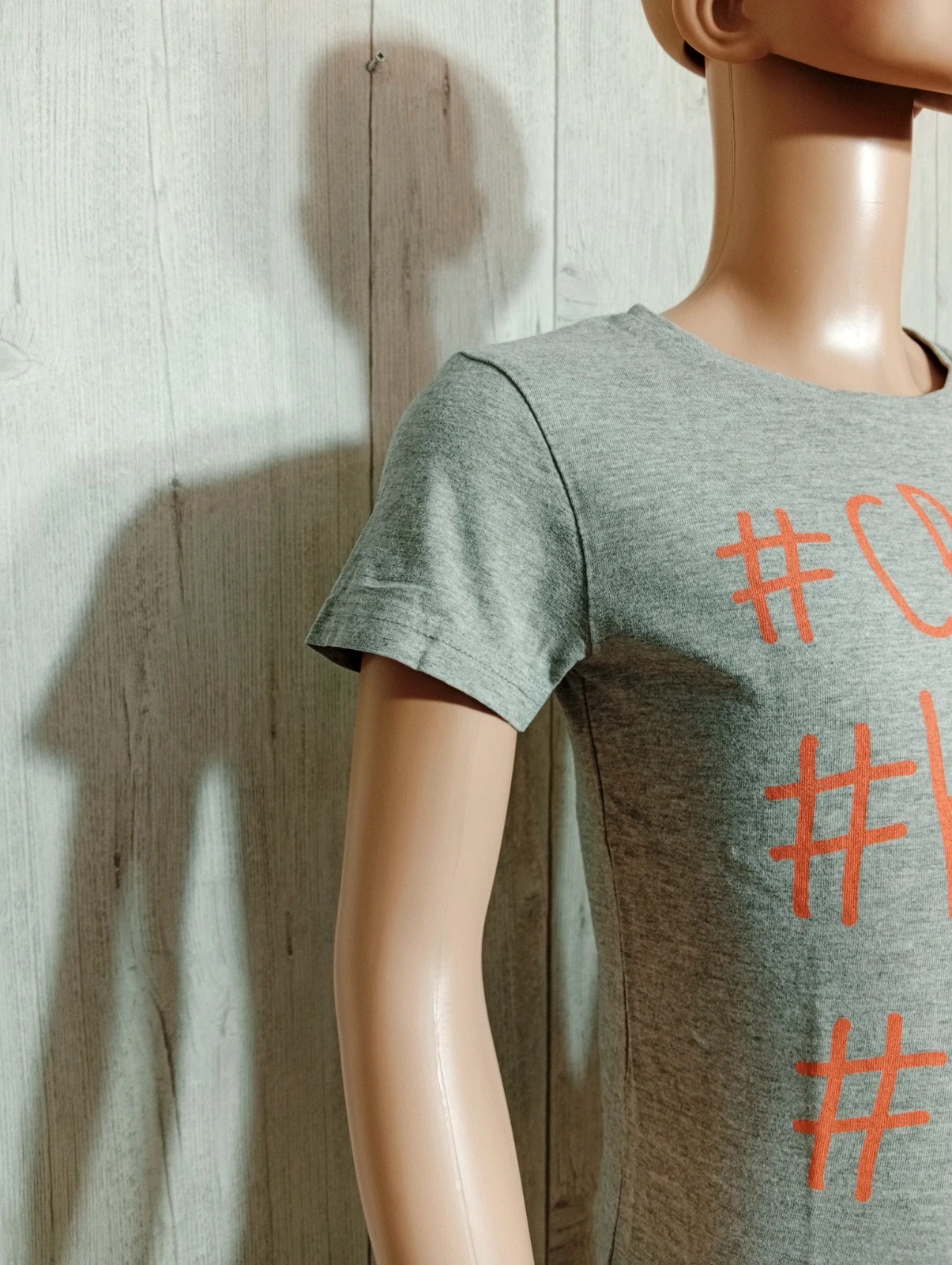 T-shirt garcon - Taille 6 ans ( 116 cm) - tape a loeil - Couleur gris et orange – Tape à l'œil – taille 6 ans / 116 cm 4