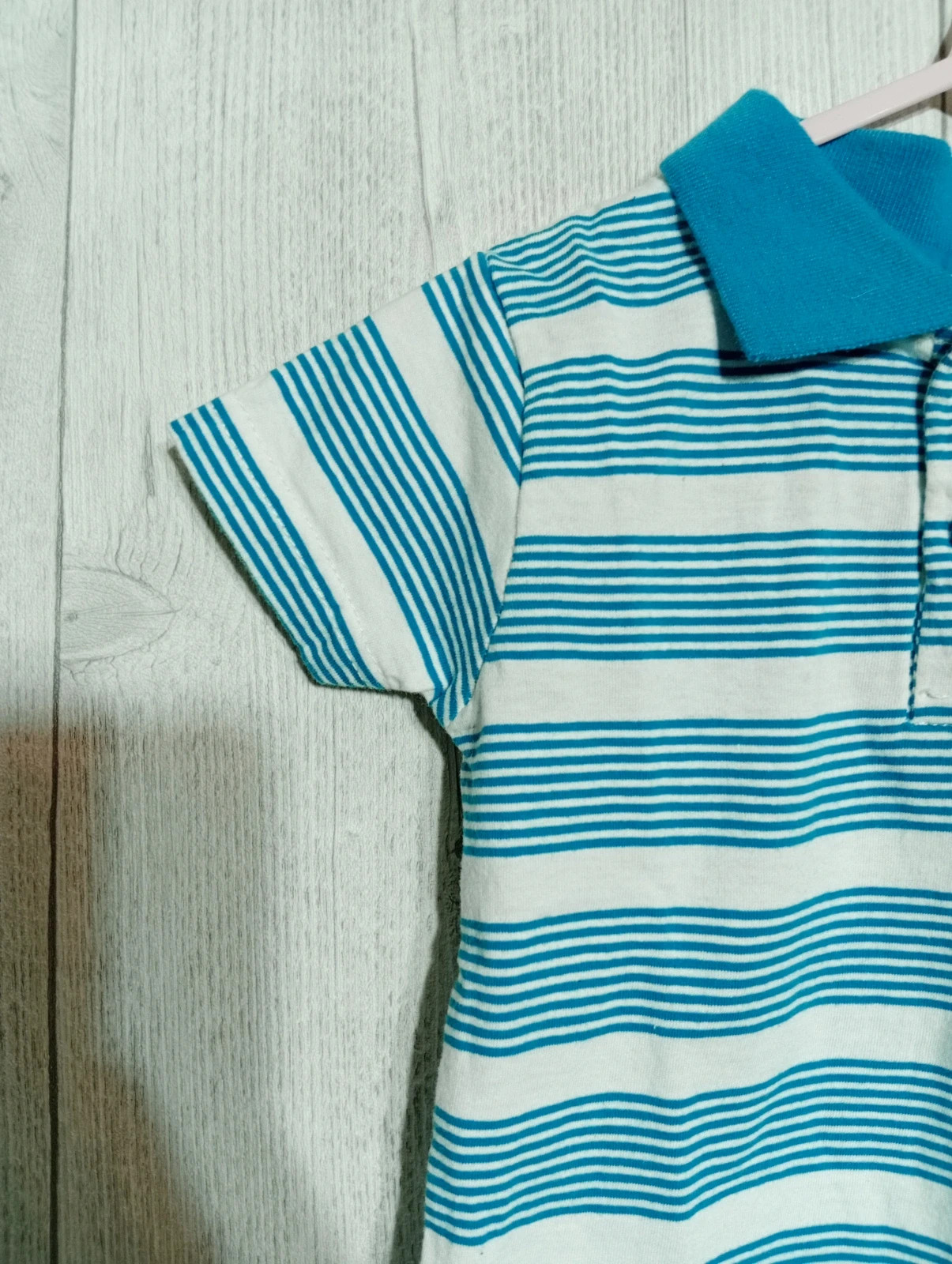 Polo garcon - Taille 12 mois (74 cm) - zeeman- couleur bleu et blanc – Zeeman – taille 9-12 mois / 74 cm 4