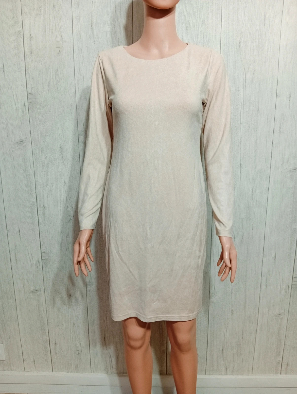 Robe femme - Taille M/38 - mc Lorene - couleur beige