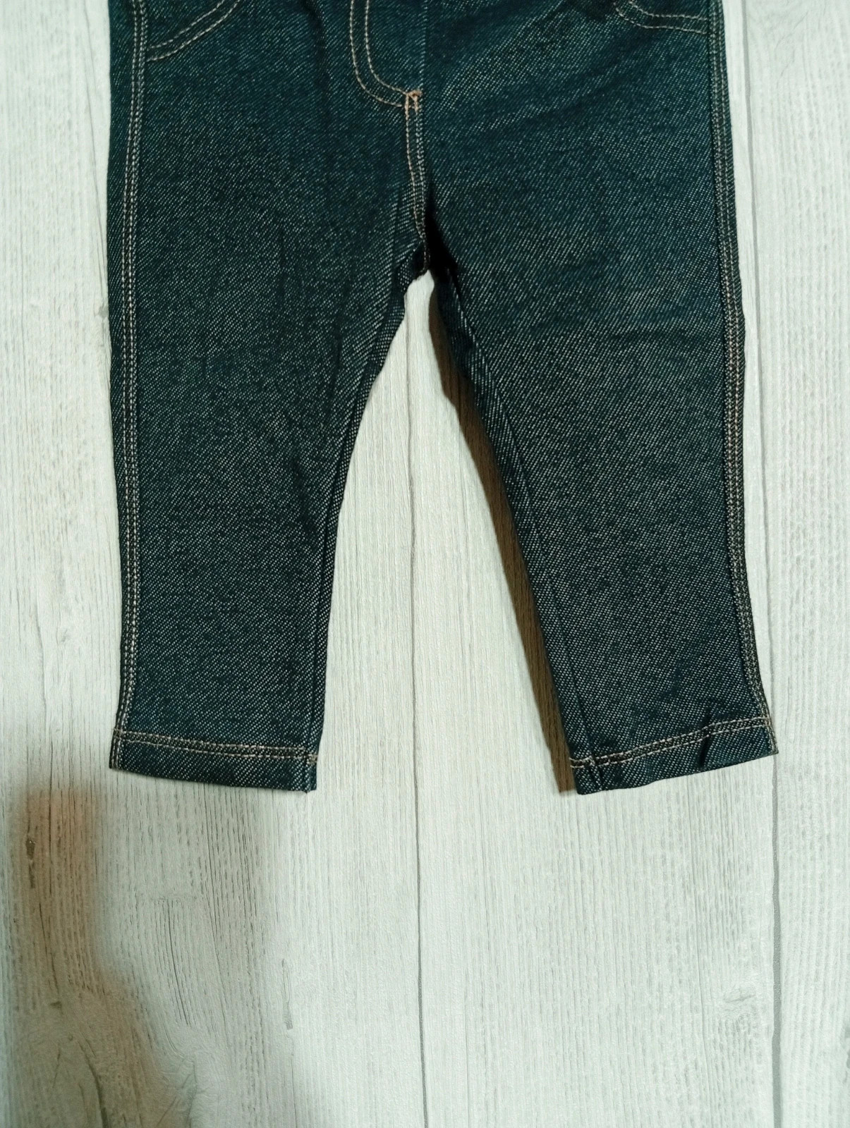 Leggins fille - kiabi- Taille 9 mois (71 cm) - couleur marine – Kiabi – taille 9-12 mois / 74 cm 3