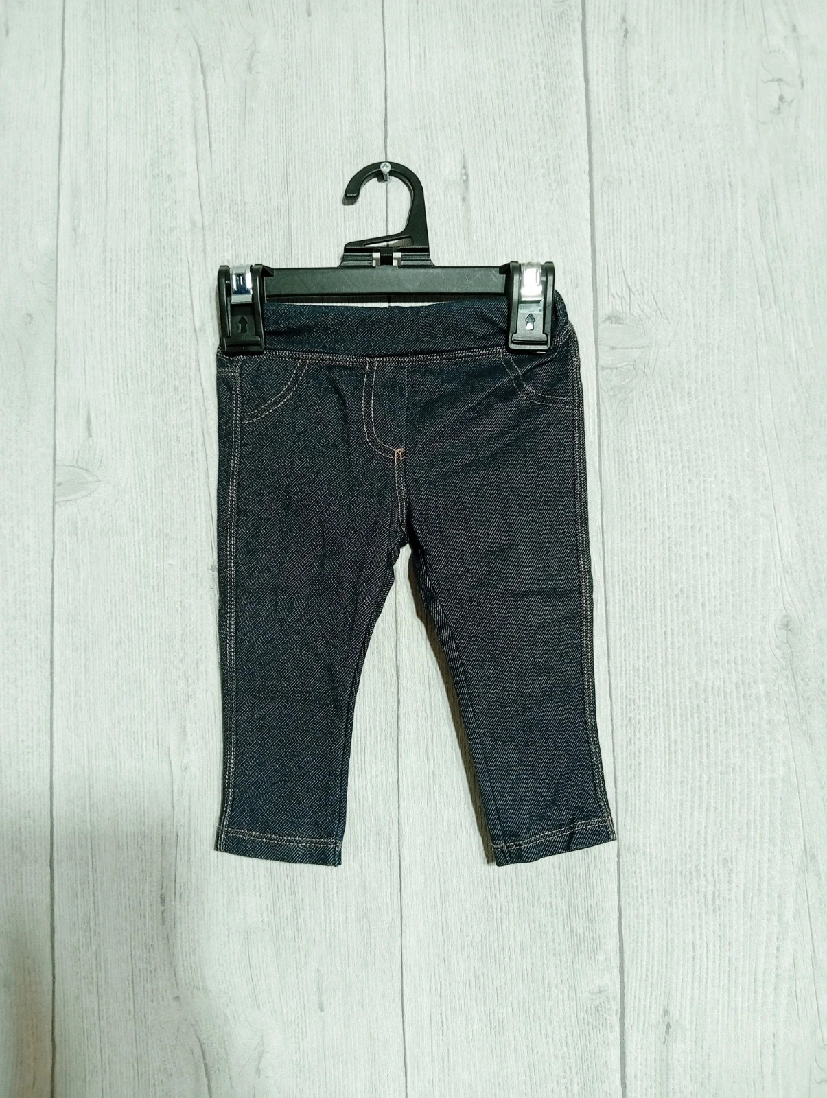 Leggins fille - kiabi- Taille 9 mois (71 cm) - couleur marine – Kiabi – taille 9-12 mois / 74 cm