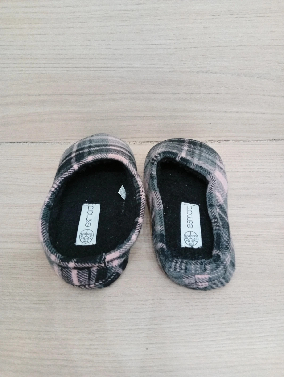 Chaussons femme - esmara - taille 36/37 - couleur rose et gris – Esmara – taille 37 5