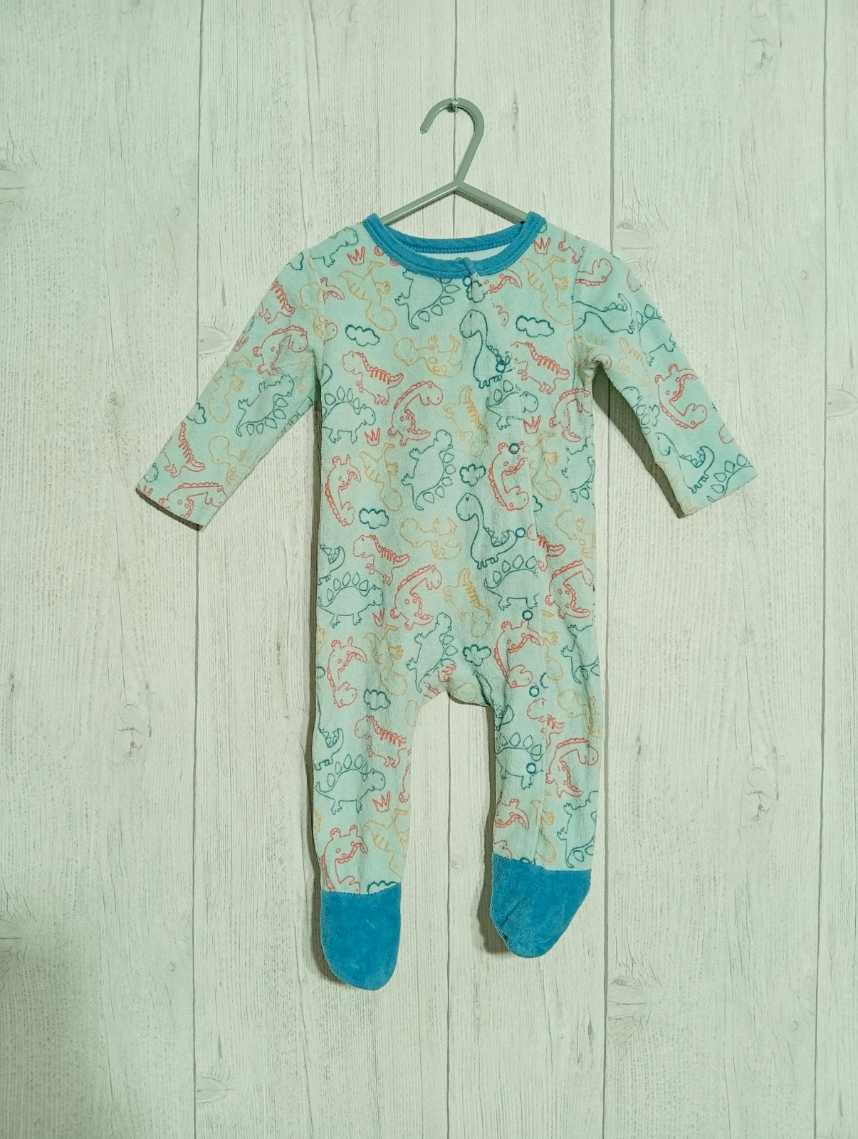 Pyjama 1 pièce garcon - kimbaloo - taille 9 mois - Couleur bleu multicolore
