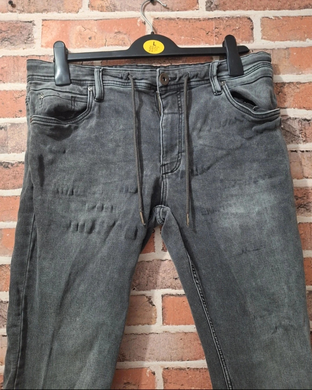 Jeans homme - straightup - taille XXL/44 - couleur gris – Straight – taille XXL 2