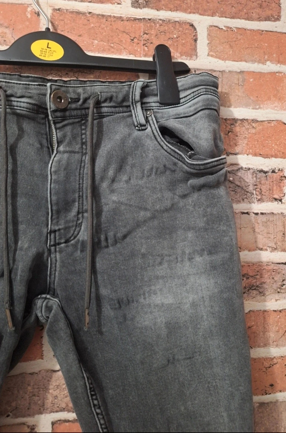 Jeans homme - straightup - taille XXL/44 - couleur gris – Straight – taille XXL 4
