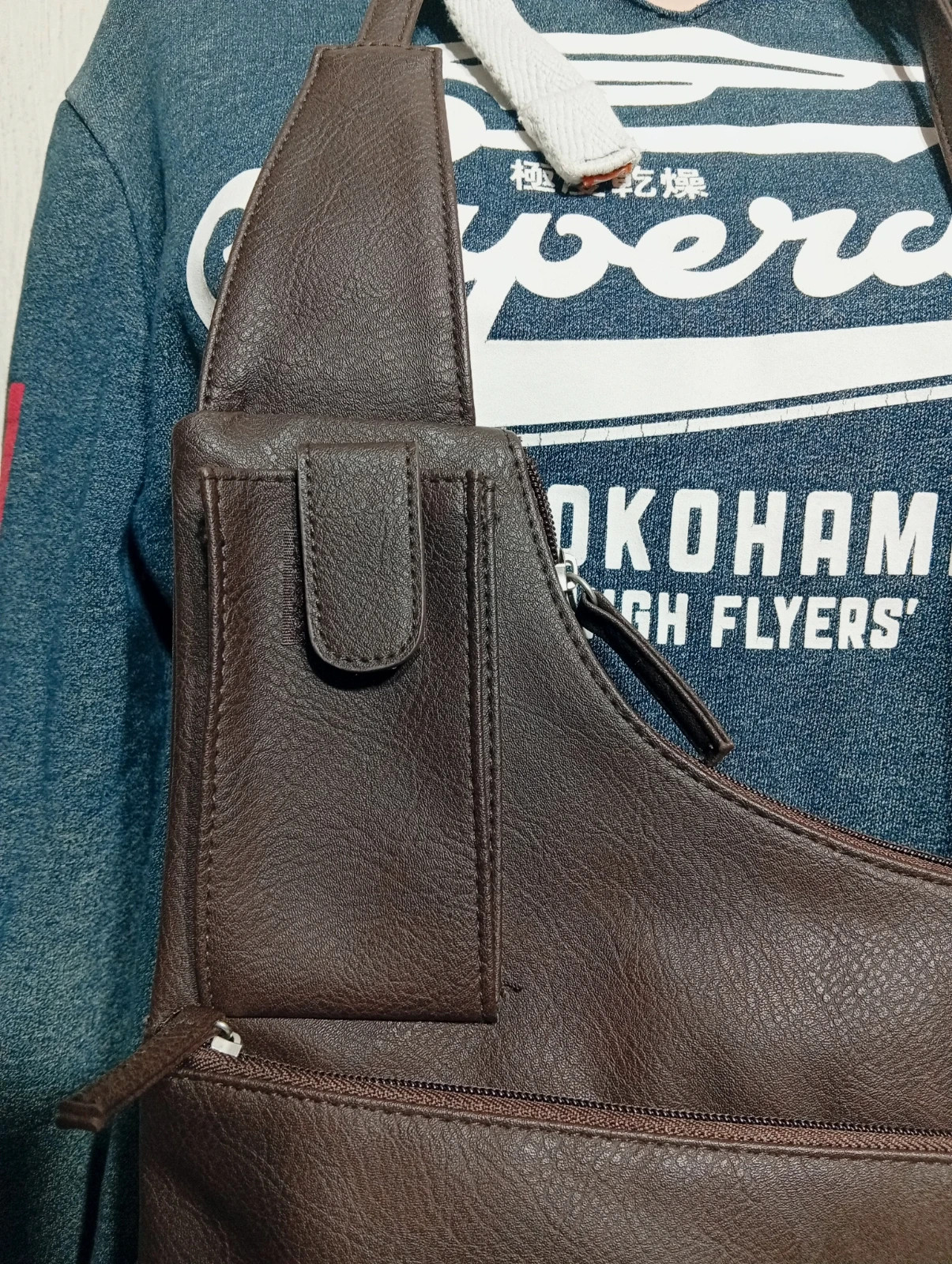 Sac à bandouliere homme - atlasformen- couleur marron – Atlas for Men 3