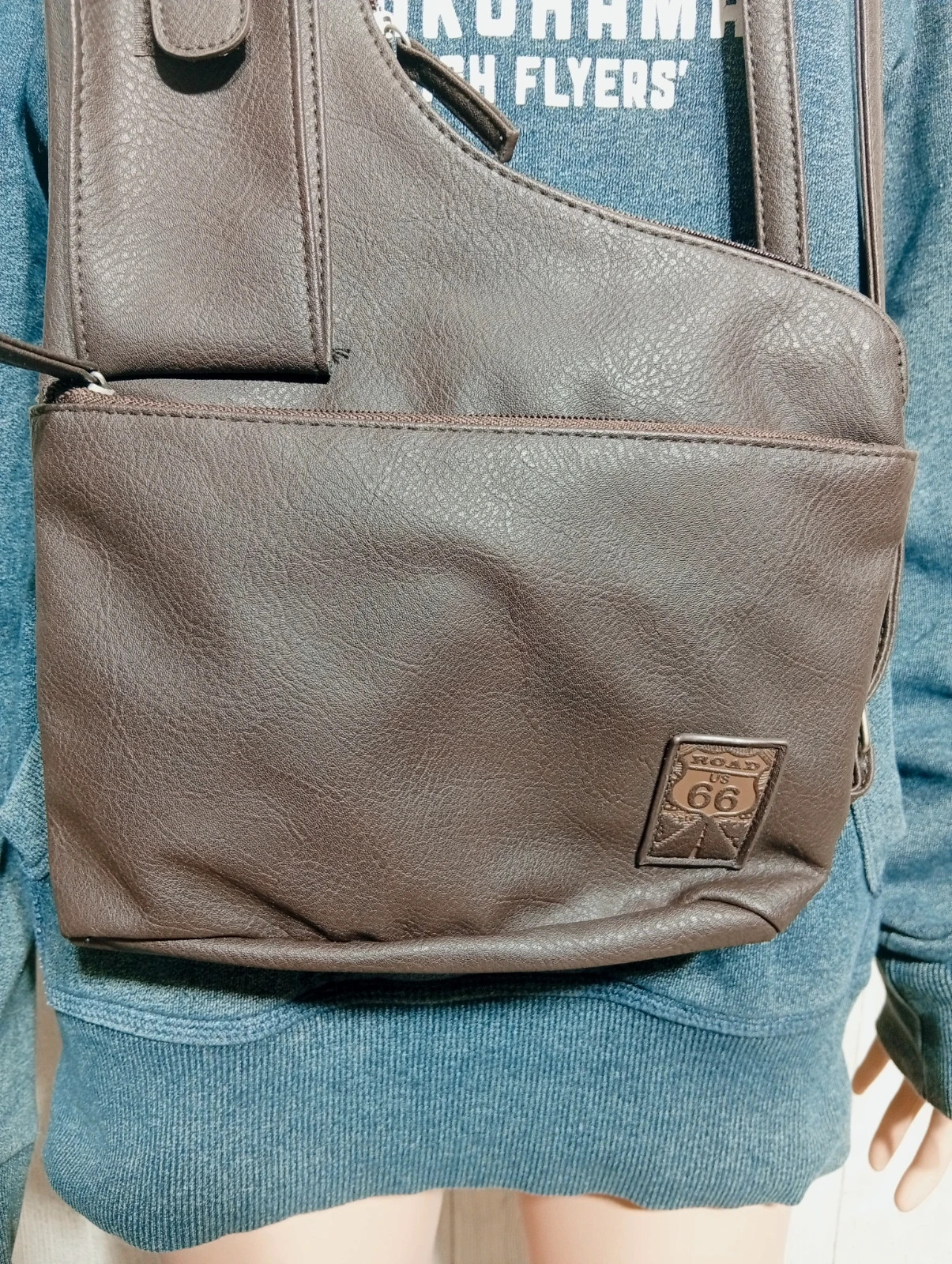 Sac à bandouliere homme - atlasformen- couleur marron – Atlas for Men 2