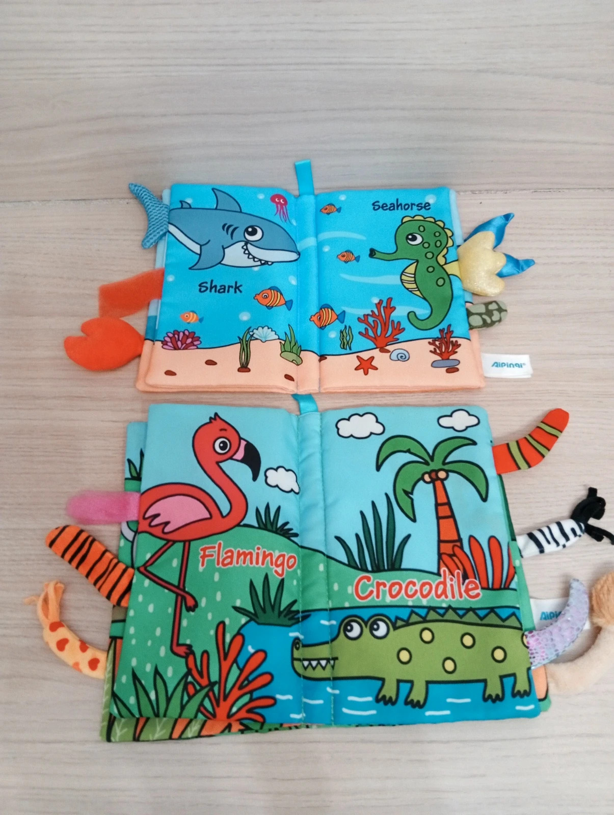 Lot de 2 livres eveil bébé - aipinai- multicolore – Alpini – taille Taille unique 3