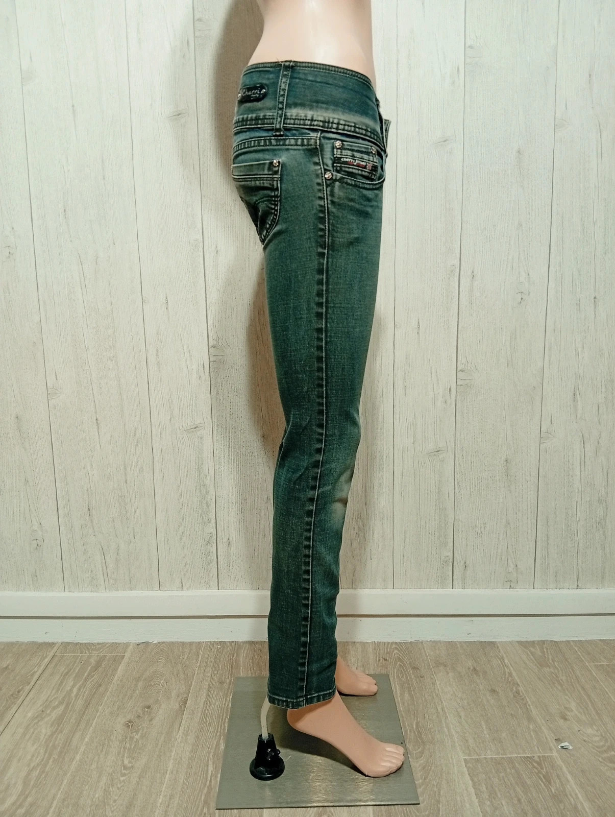 Jeans femme - taille S/36 - cherri- couleur bleu – cherri – taille S / 36 / 8 4