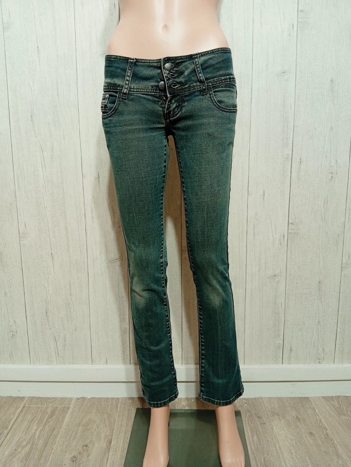 Jeans femme - taille S/36 - cherri- couleur bleu – cherri – taille S / 36 / 8