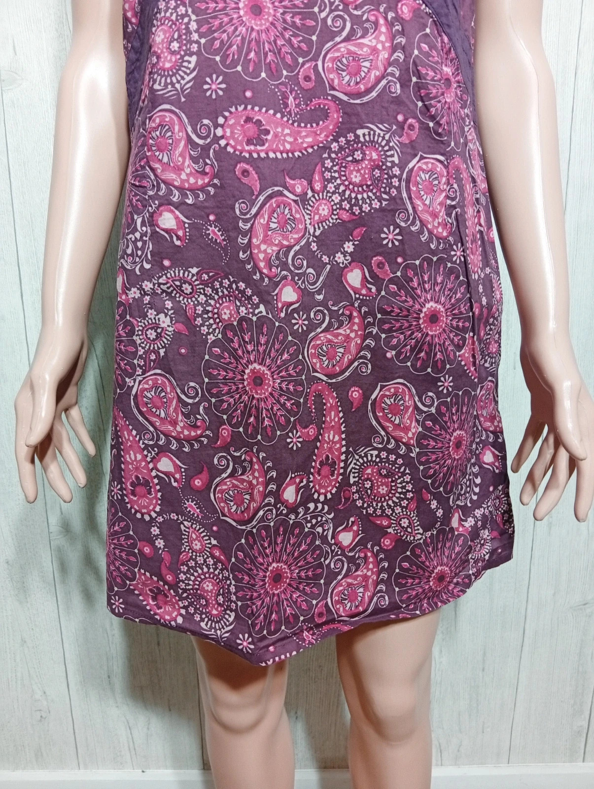 Robe femme - Taille 46 - kiabi - couleur bordeaux, violet – Kiabi – taille XXXL / 46 / 18 3