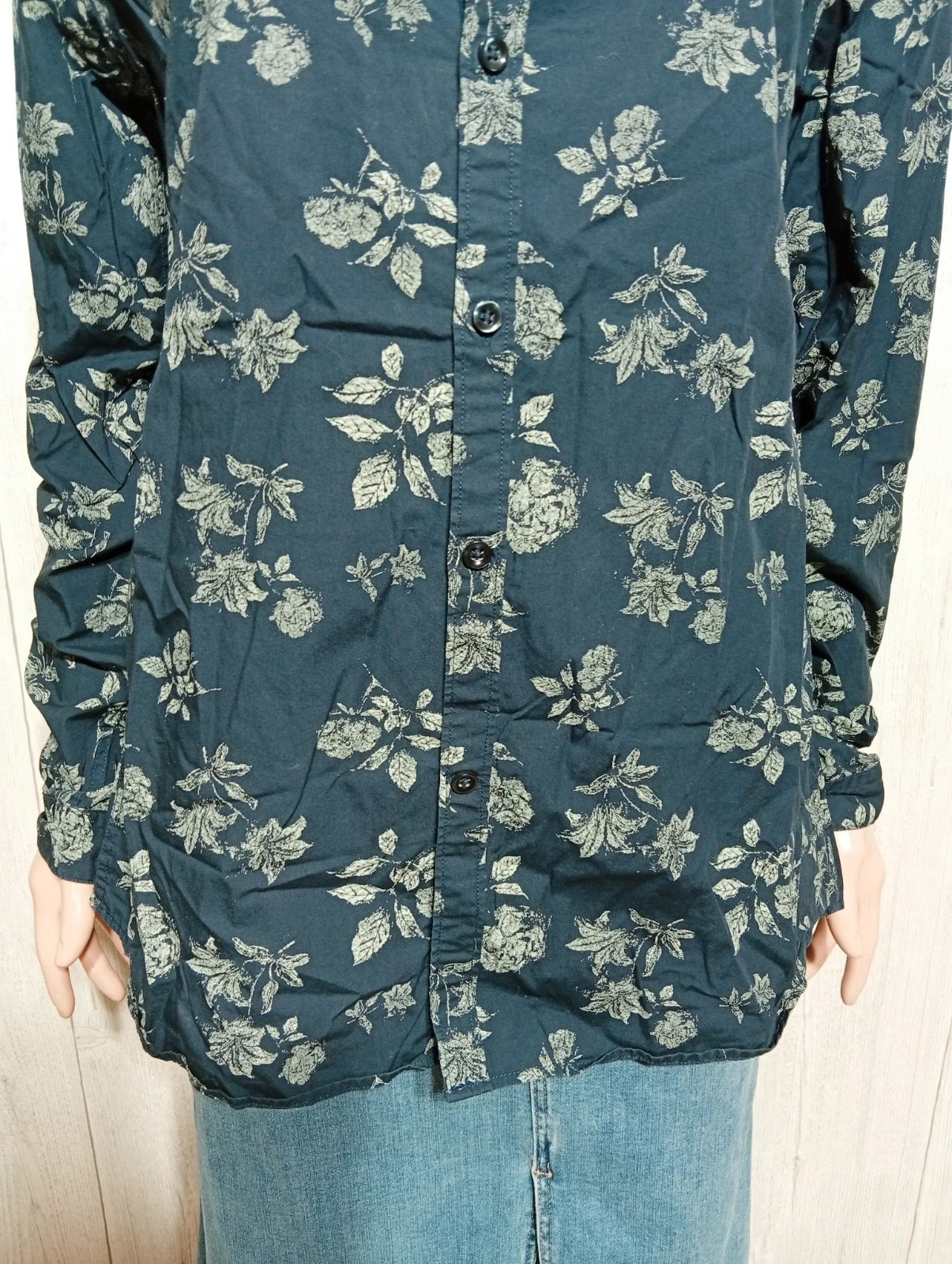 Chemise a motif femme - celio - Taille M/38 - couleur marine – Celio – taille M / 38 / 10 3