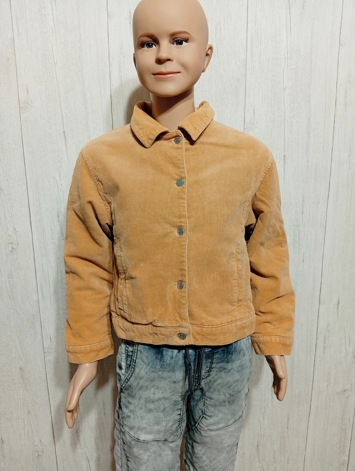 Veste fille - Taille 8 ans(126 cm) - tape.a loeil- couleur moutarde