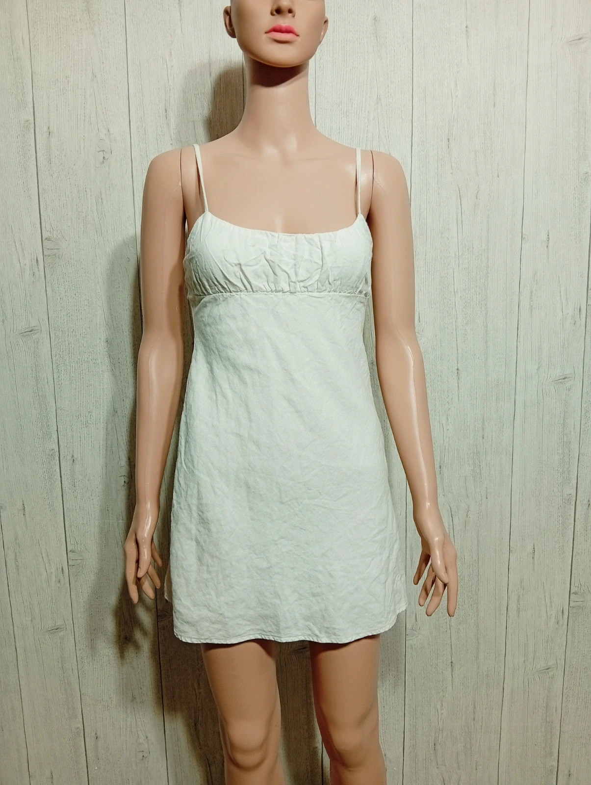 Robe courte femme -bershka- taille S/36-couleur blanc – Bershka – taille S / 36 / 8 3