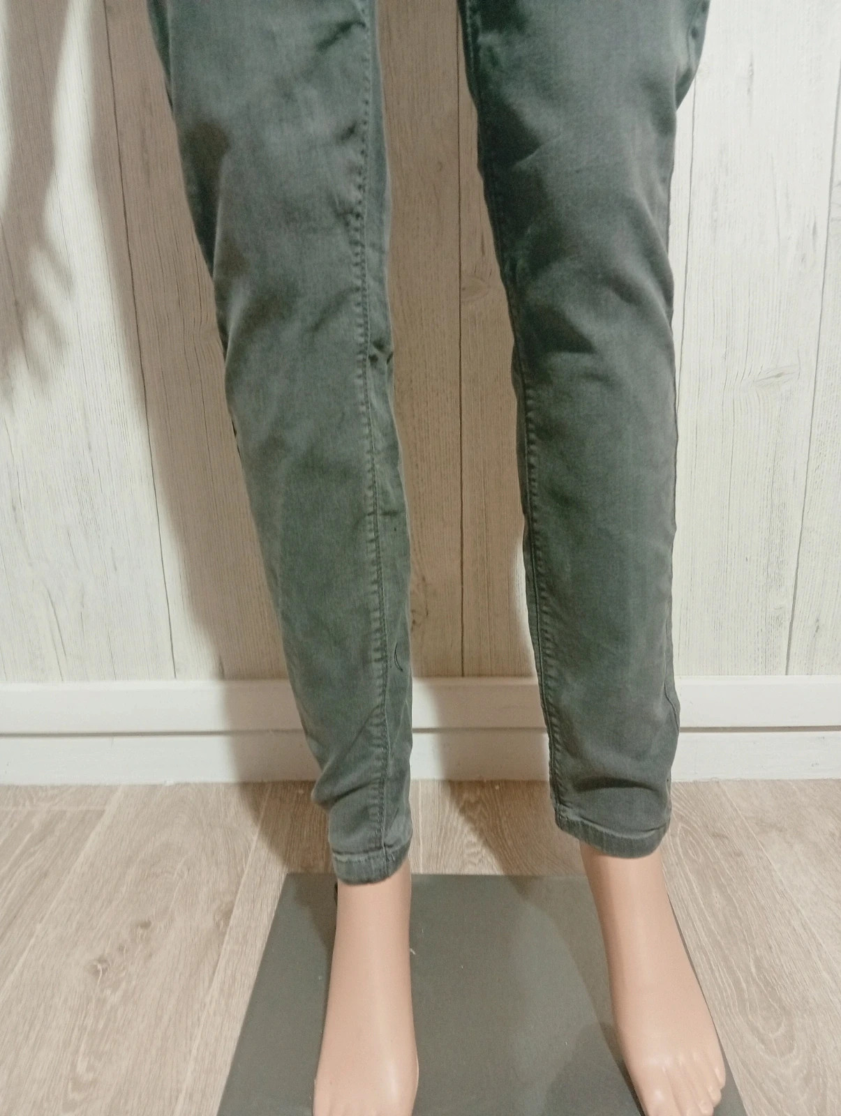 Pantalon skinny femme - camaieu - Taille L/40 - couleur gris – Camaïeu – taille L / 40 / 12 3