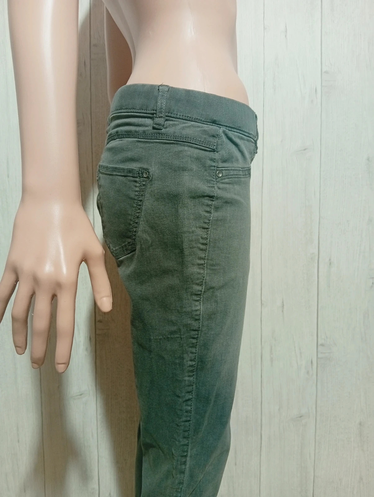 Pantalon skinny femme - camaieu - Taille L/40 - couleur gris – Camaïeu – taille L / 40 / 12 5