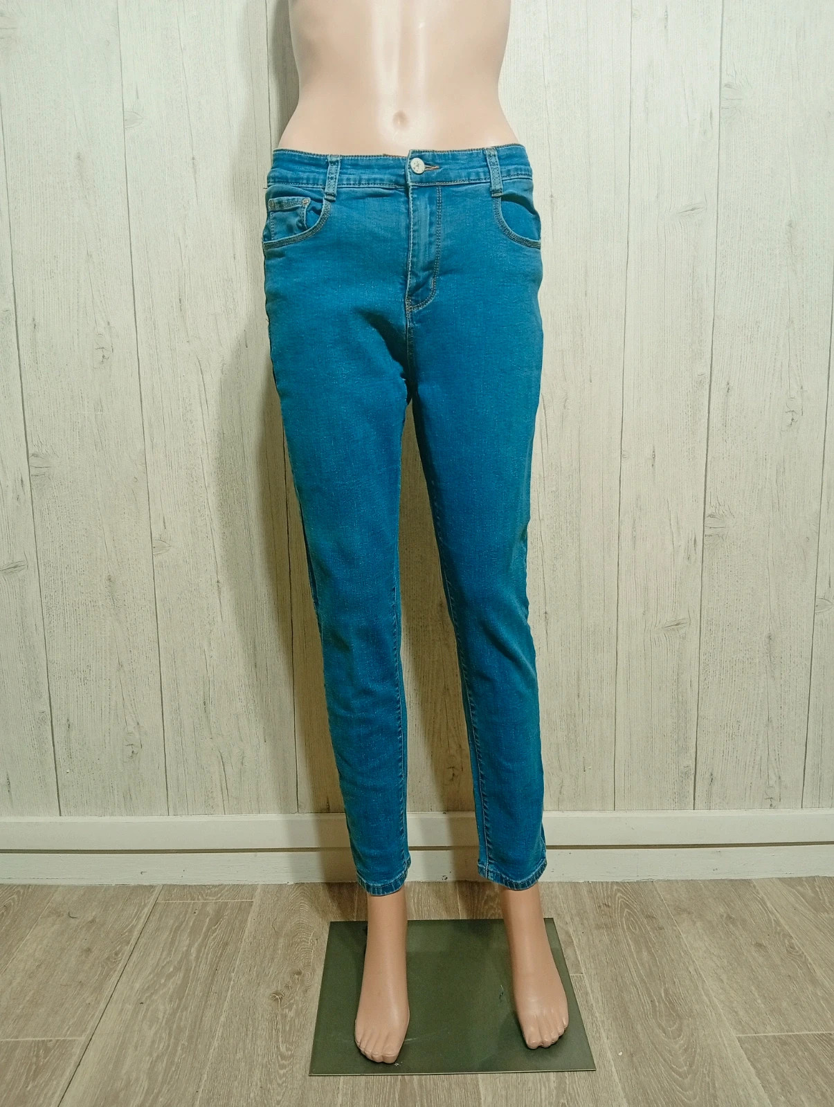 Jeans femme - fashion jeans - taille L/40- couleur bleu – Fashion Jeans – taille L / 40 / 12