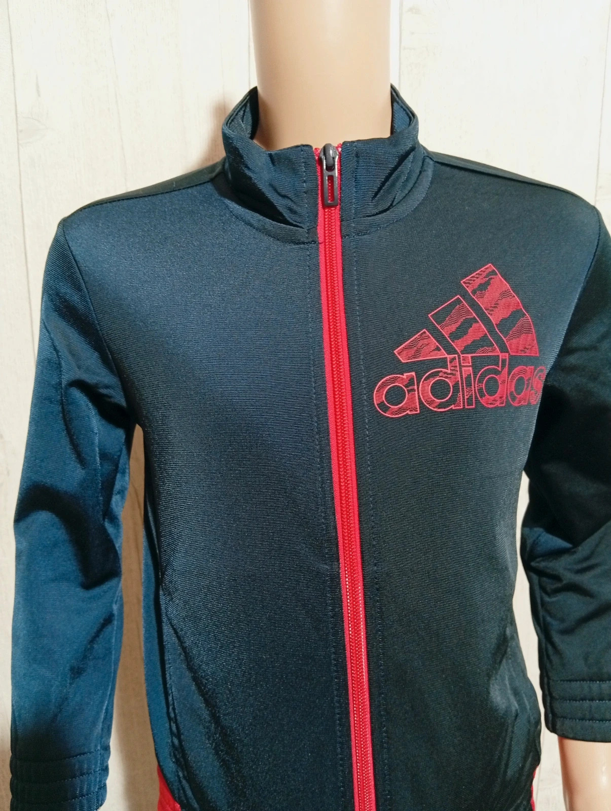 Gilet garcon - Taille 6 ans - adidas - couleur marine et rouge – adidas – taille 6 ans / 116 cm 2