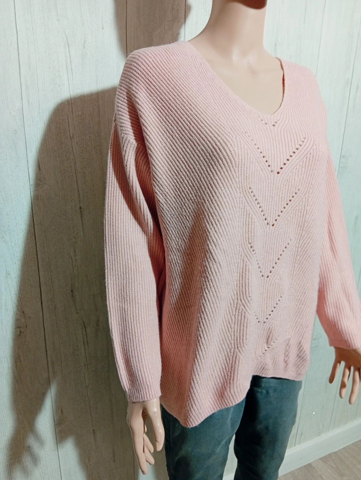Pull dhiver femme - Taille XL/42 - in extenso- de couleur rose – In Extenso – taille XL / 42 / 14 4