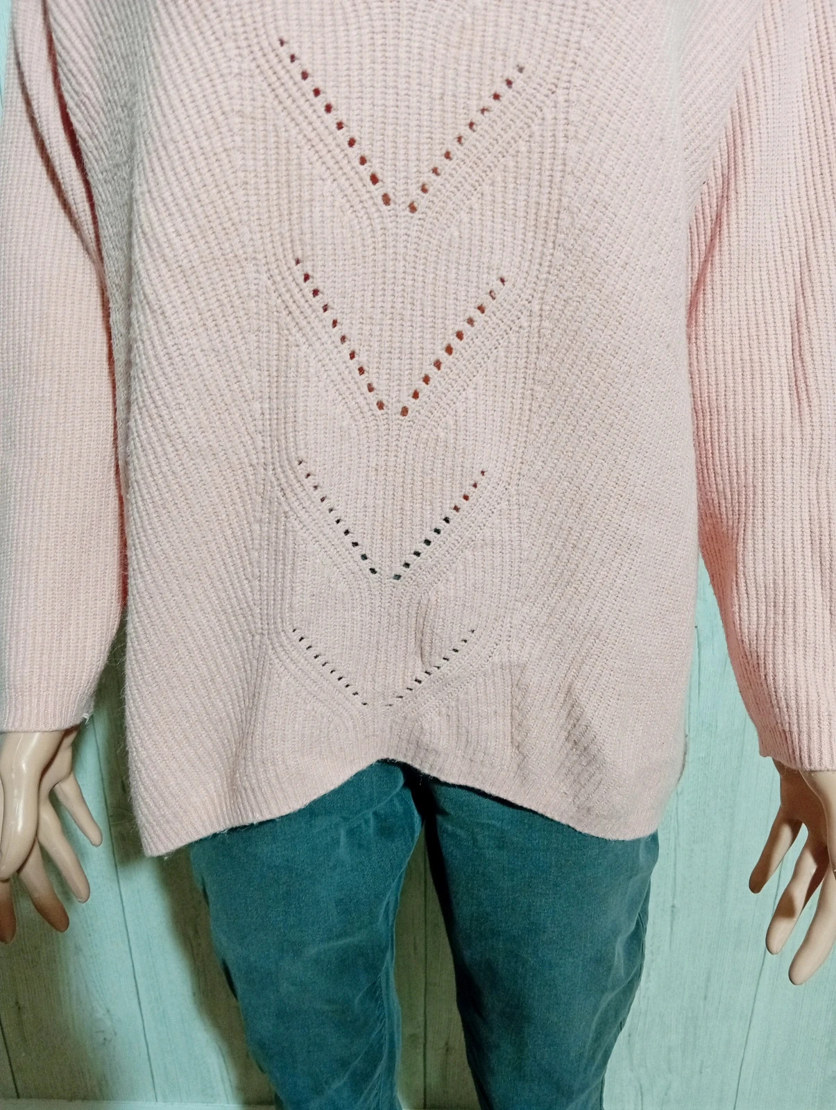 Pull dhiver femme - Taille XL/42 - in extenso- de couleur rose – In Extenso – taille XL / 42 / 14 3