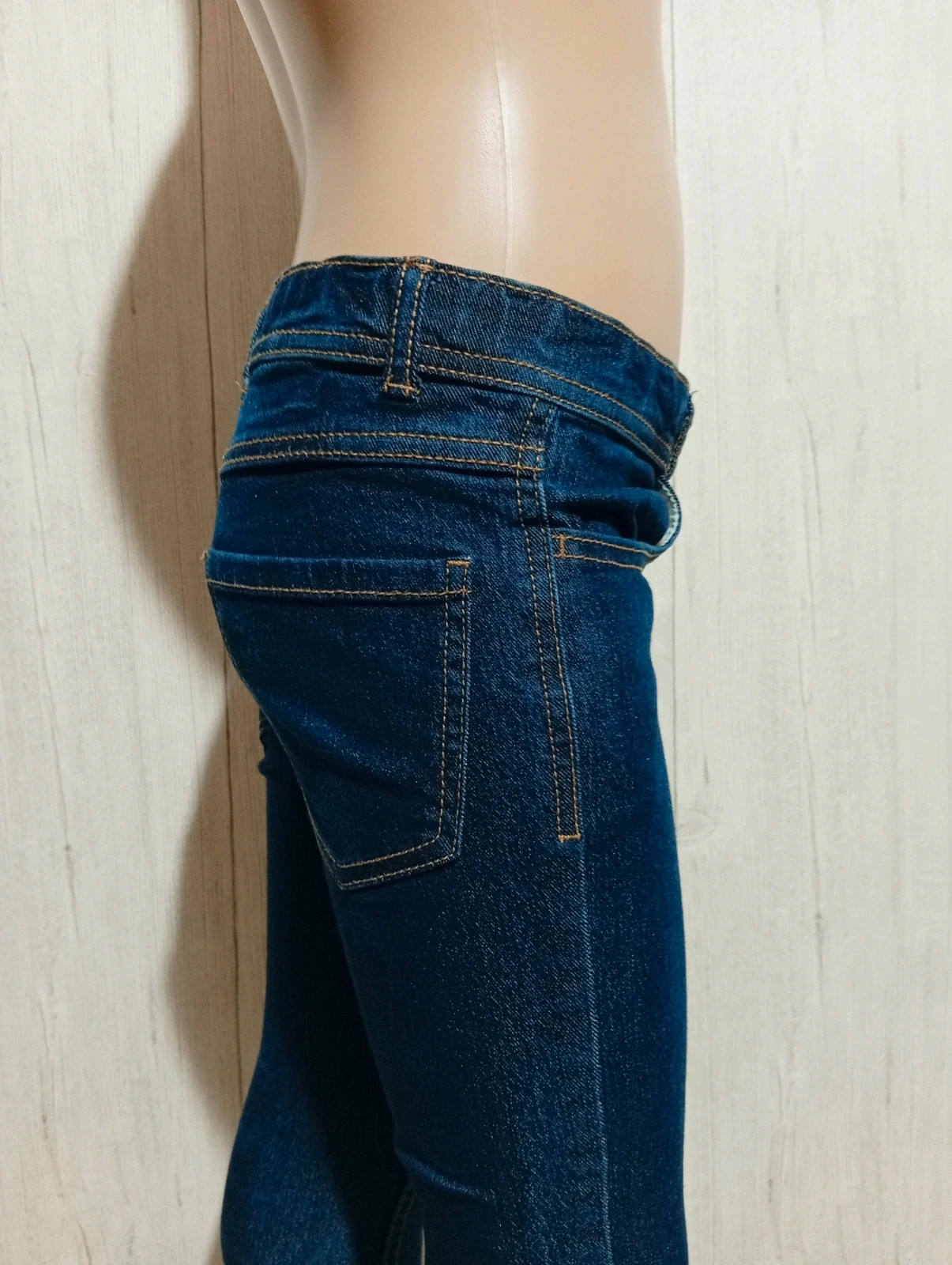 Jeans skinny - taille 8 ans (128/131 cm ) - kiabi denim- couleur marine – Kiabi – taille 8 ans / 128 cm 5