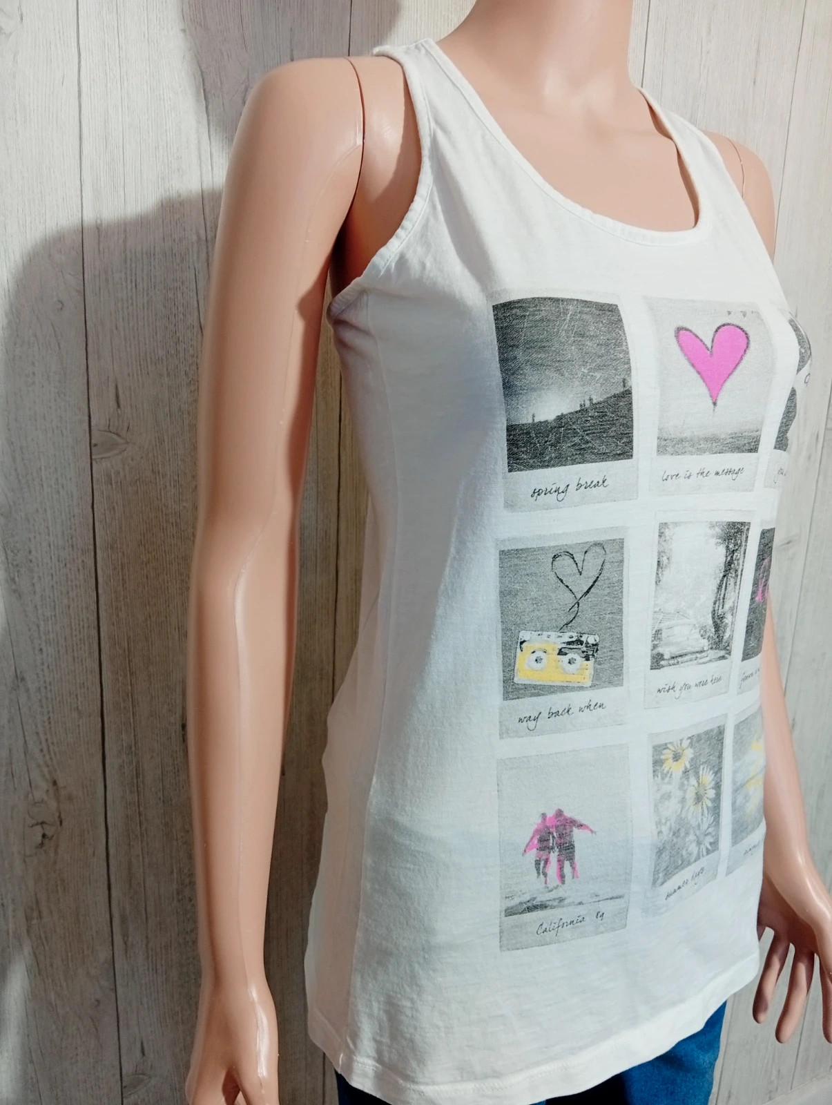 Débardeur femme - ici et maintenant - taille M/38 - de couleur blanc – ici et maintenant – taille M / 38 / 10 4