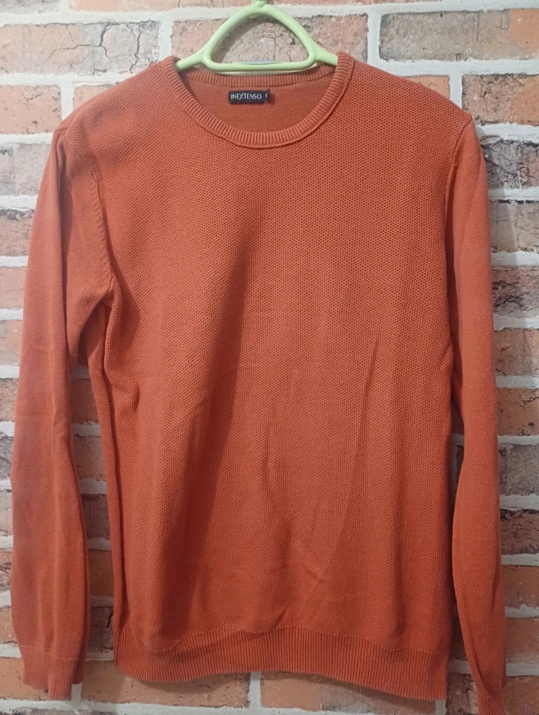 Pull homme - Taille S/36 - in extenso - de couleur corail – In Extenso – taille S 2