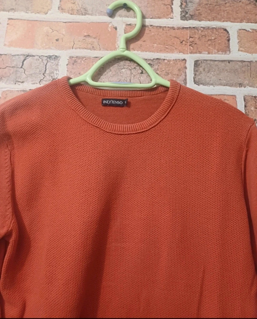 Pull homme - Taille S/36 - in extenso - de couleur corail – In Extenso – taille S 3