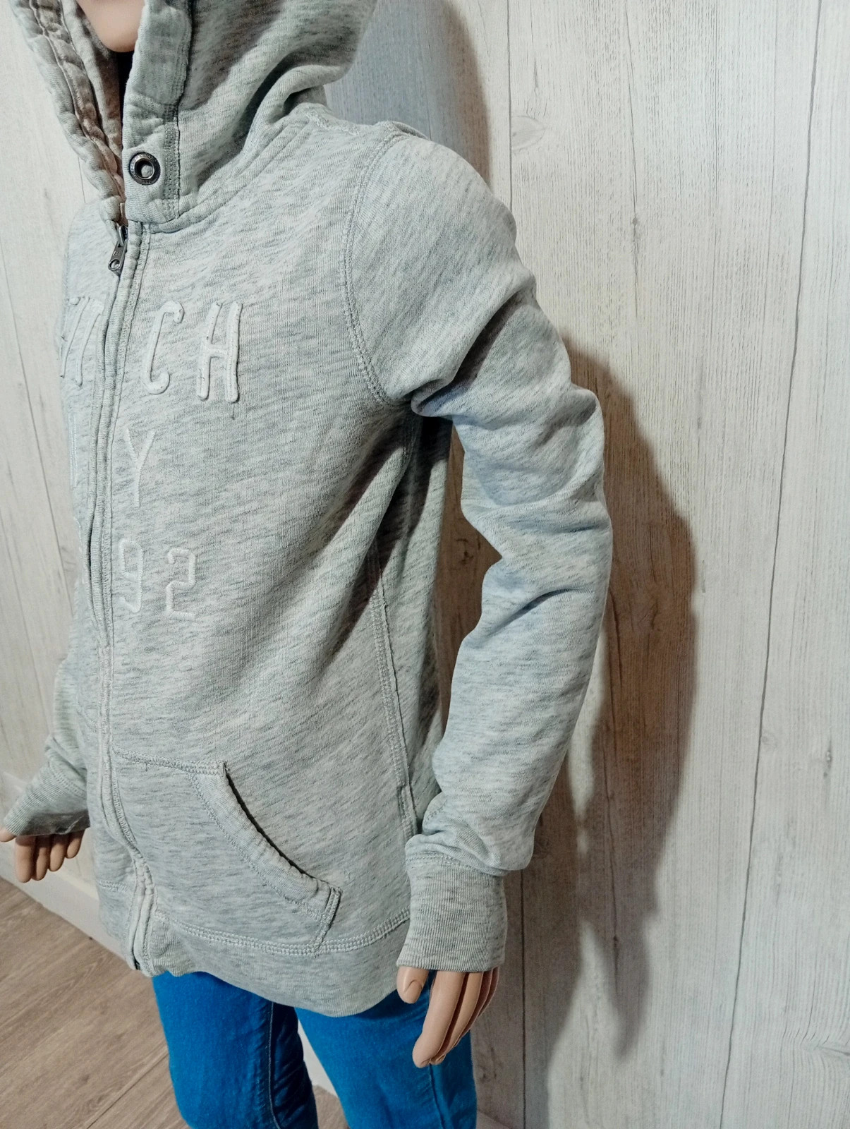 Gilet fille - taille XS - abercrombie & fitch- de couleur gris – Abercrombie & Fitch – taille XS 5