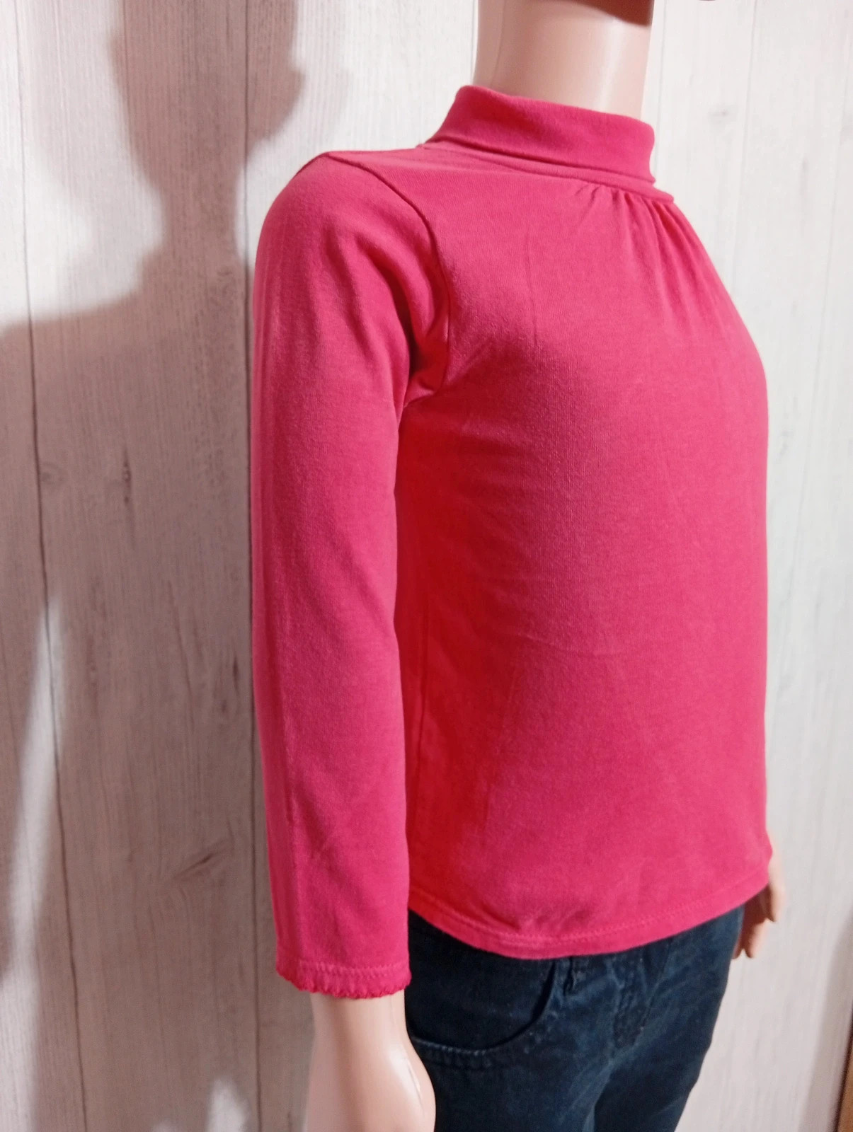 Pull à col roule fille - Taille 2 ans - du pareil au meme - de couleur rouge – Du Pareil au Même – taille 18-24 mois / 86 cm 4