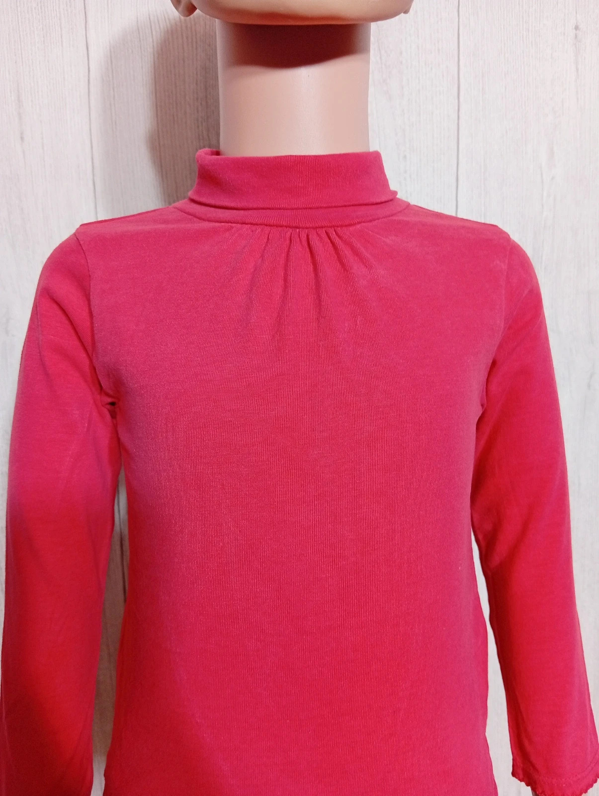 Pull à col roule fille - Taille 2 ans - du pareil au meme - de couleur rouge – Du Pareil au Même – taille 18-24 mois / 86 cm 2