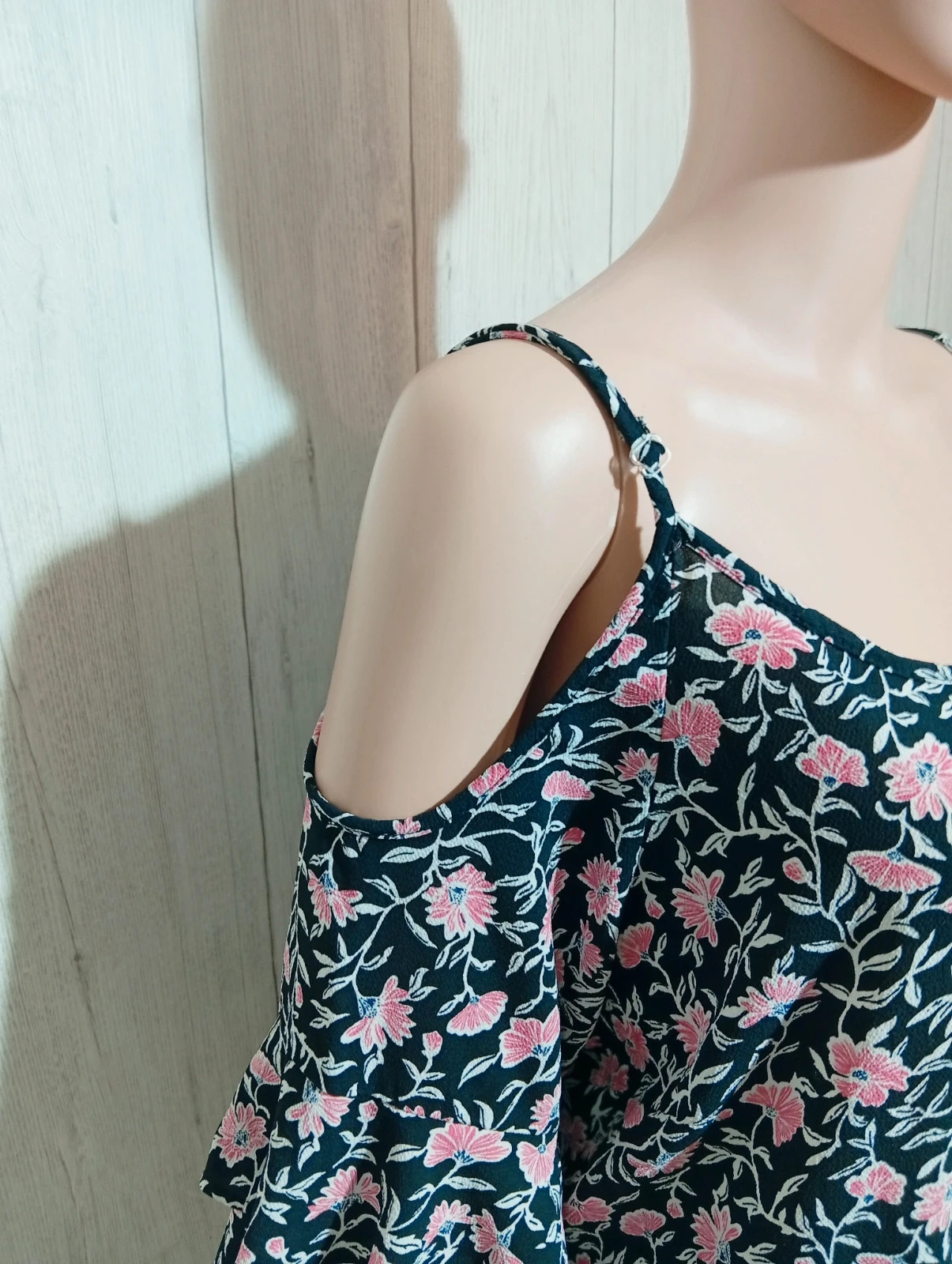 Robe femme - Taille M&S mode - taille 46 - de couleur noir ,blanc , rose – M&S Mode – taille XXXL / 46 / 18 4