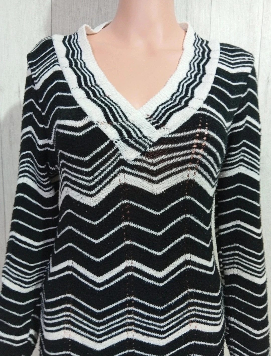Robe D'hiver femme - G&K - taille M/38 - de couleur noir et blanche – G&K – taille M / 38 / 10 4
