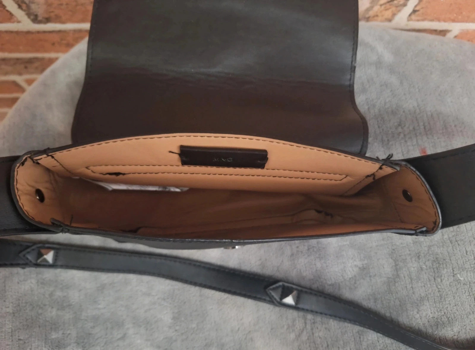 Sac à bandouliere femme - Taille unique (220mm) - MNG- de couleur noir – MNG 5