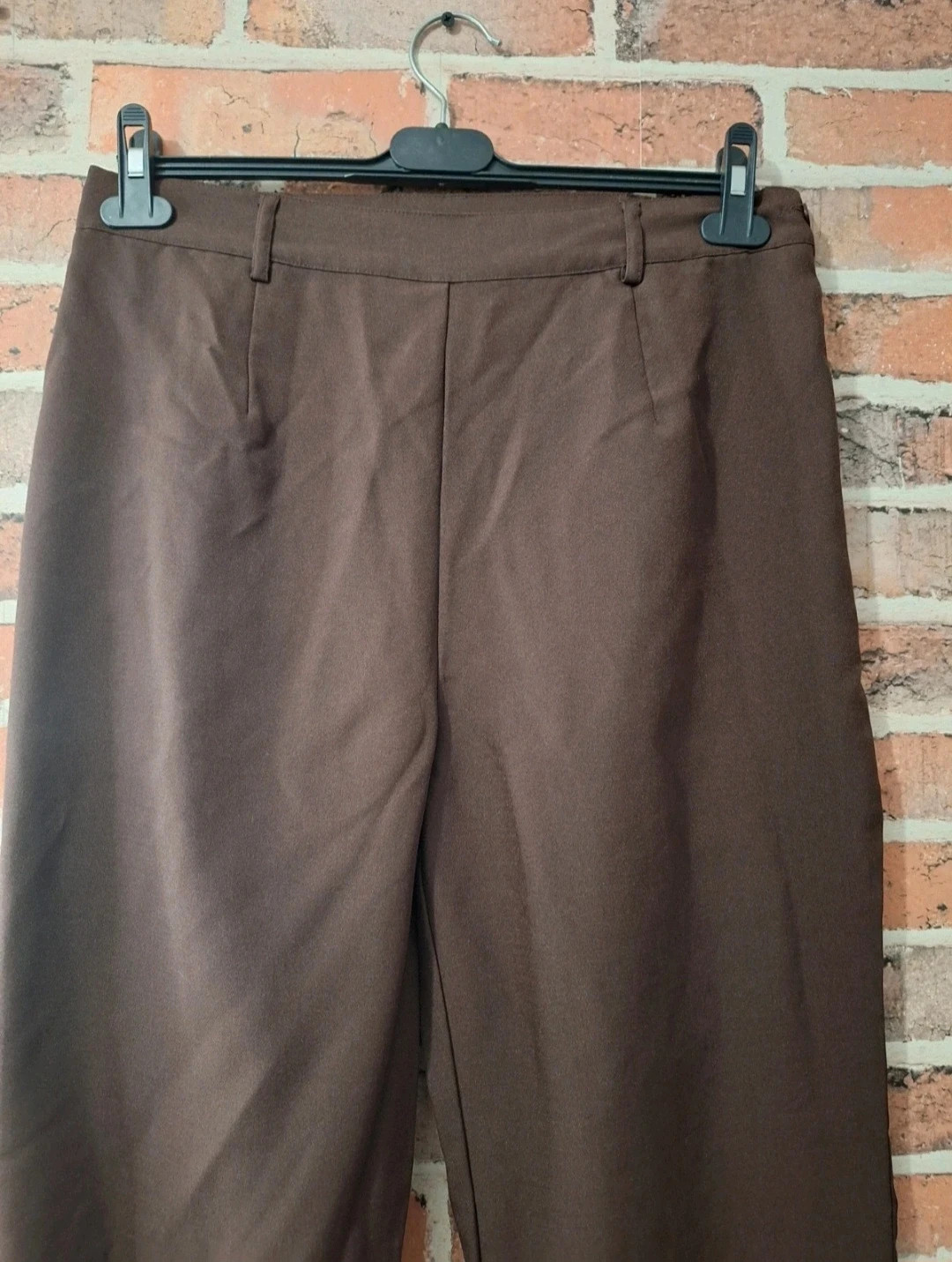 Pantacourt femme - bleu bonheur - taille 46 - de couleur marron – Bleu bonheur – taille XXXL / 46 / 18 2
