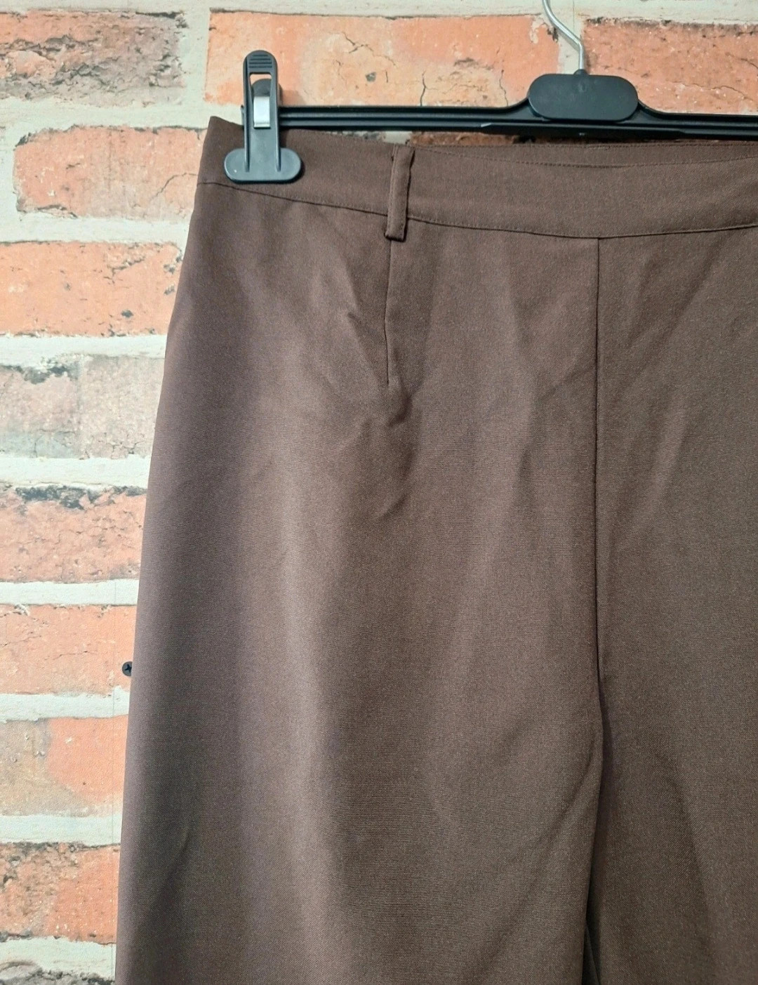 Pantacourt femme - bleu bonheur - taille 46 - de couleur marron – Bleu bonheur – taille XXXL / 46 / 18 3