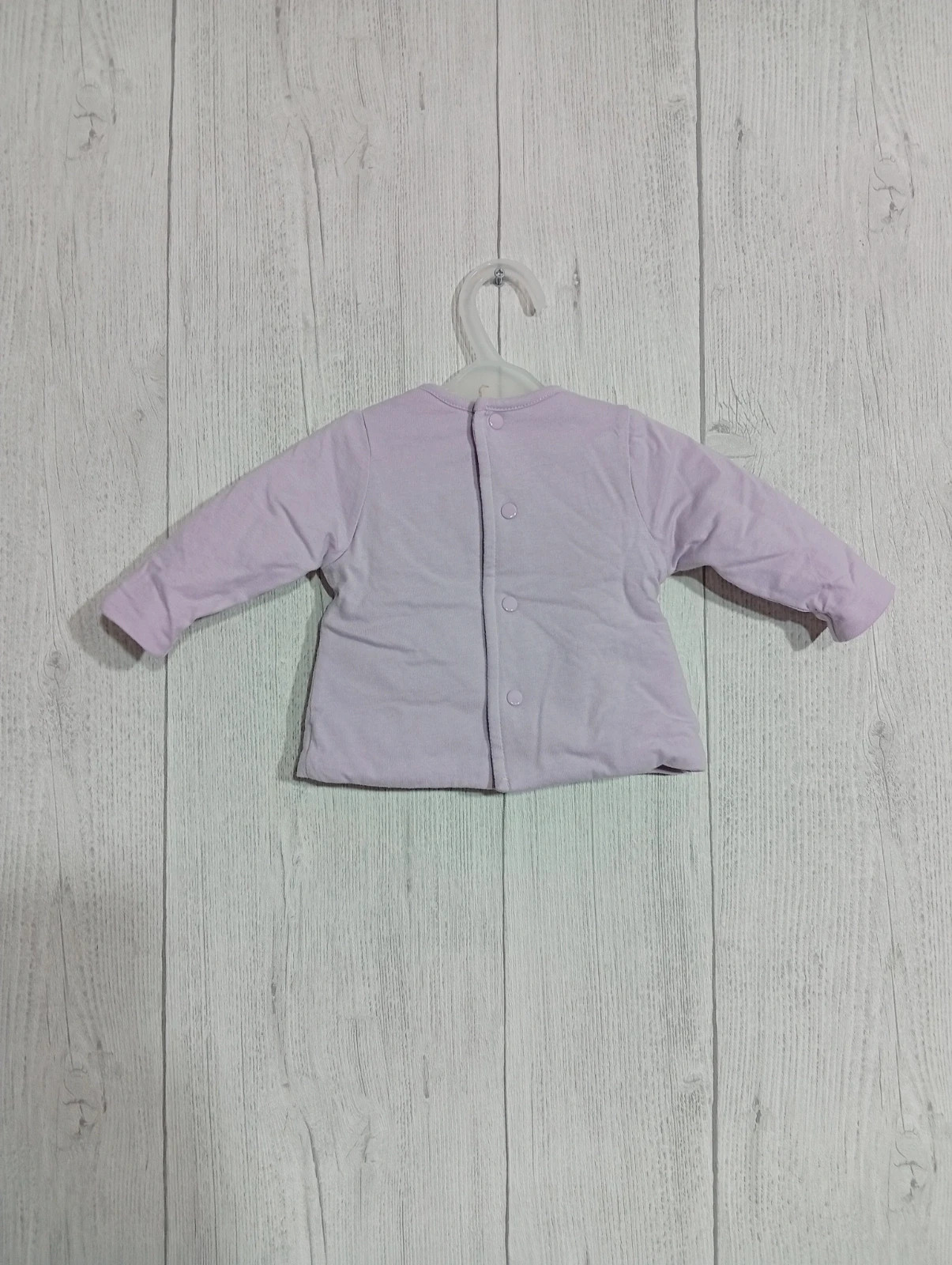 Pull fille de couleur lila taille 1 mois – Lila – taille 1-3 mois / 56 cm 5