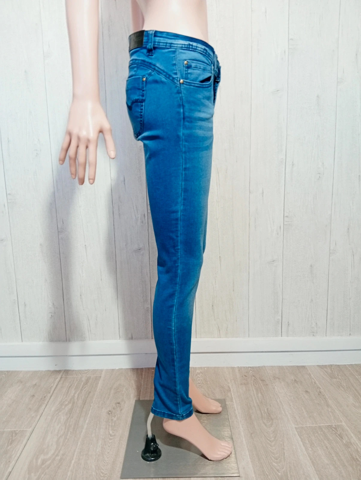 Jeans femme- taille L/40 - mosquitos - de couleur bleu – Mosquitos – taille L / 40 / 12 4