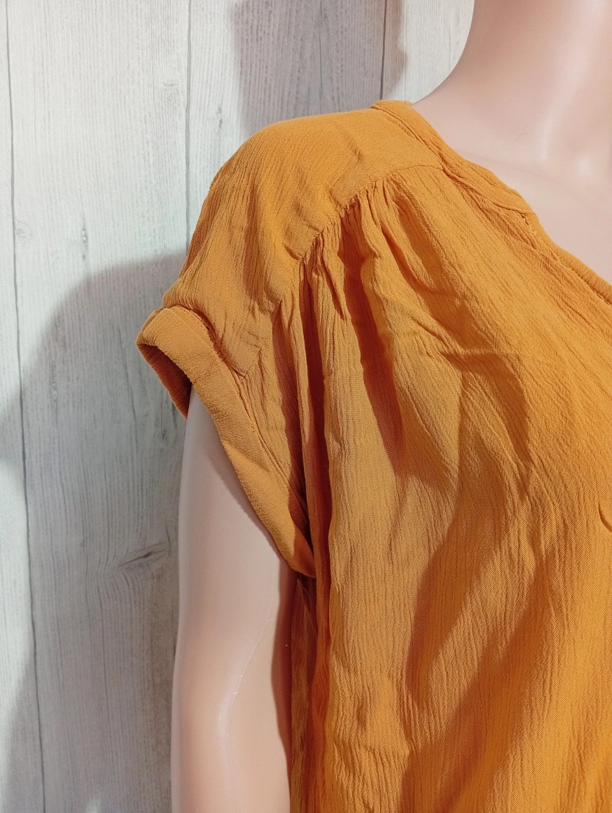 Blouse femme - la halle - Taille XXL/44 - de couleur moutarde – La Halle – taille XXL / 44 / 16 4